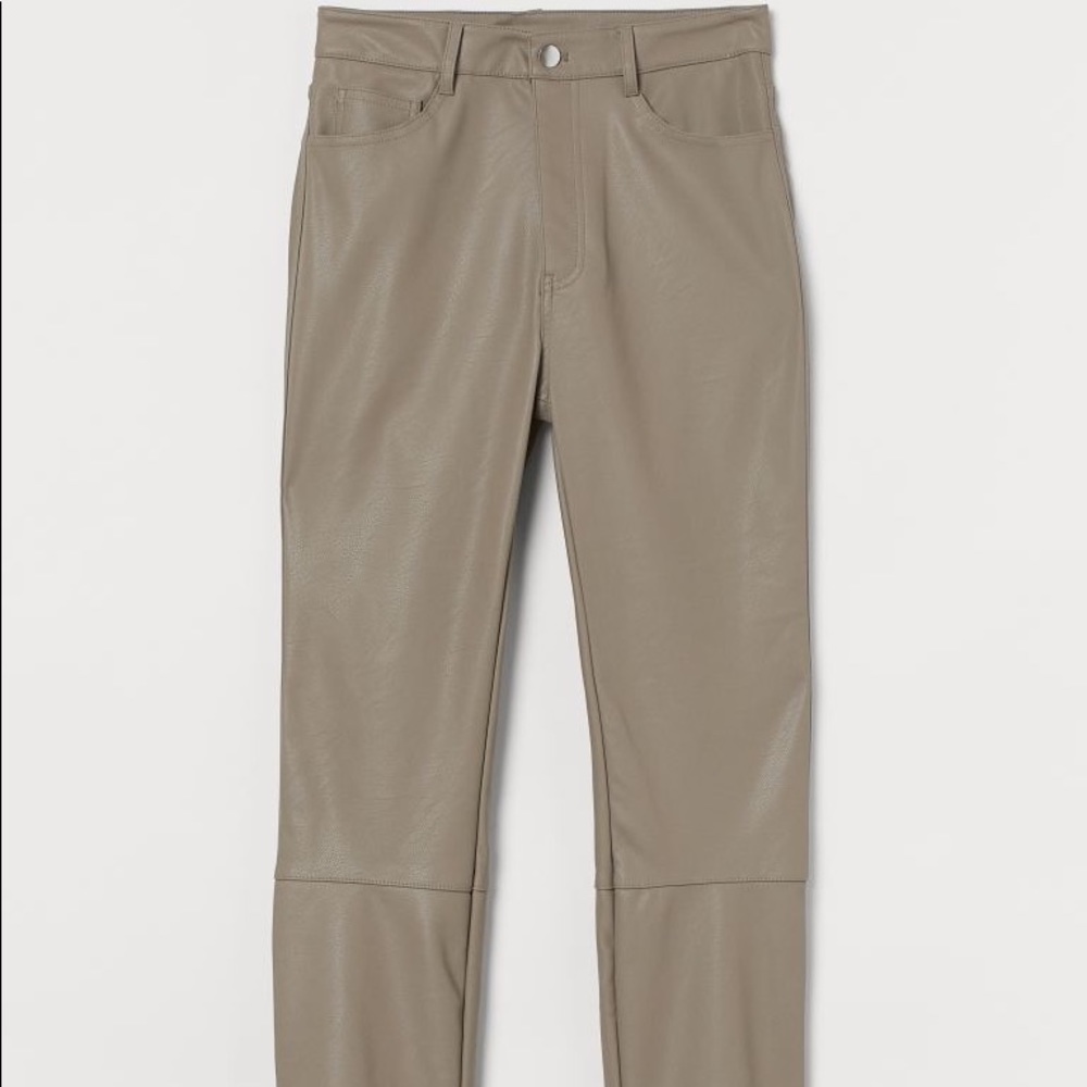 Faux Leather Pants